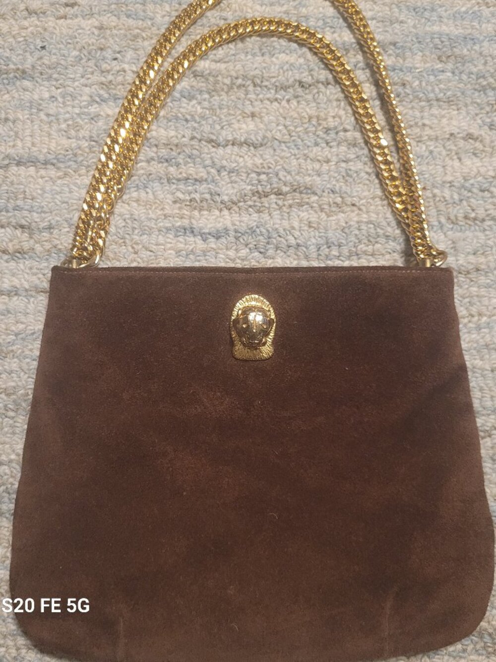 Vintage Ruth Saltz Suede Purse